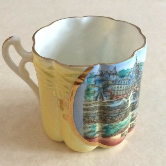 Vintage Royal Victoria Hospital Demi Tasse Espresso Cup Montreal Canada Souvenir - Picture 3 of 12